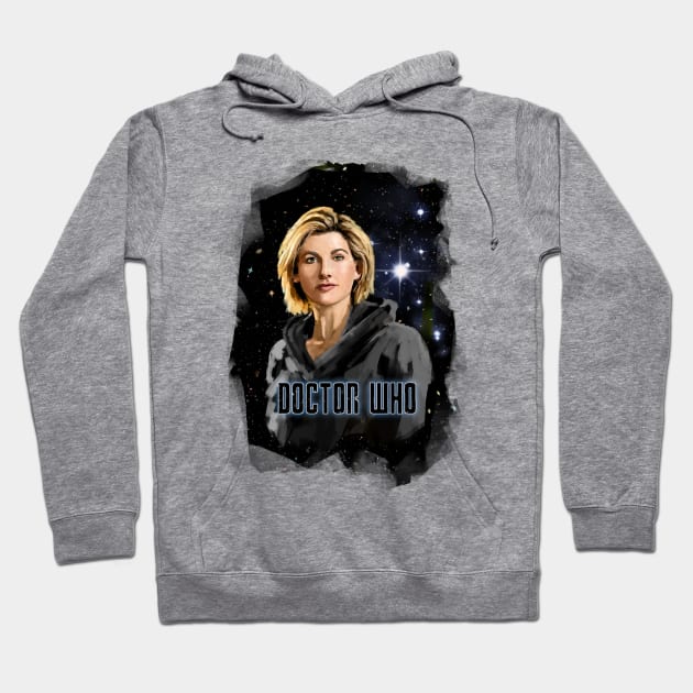 Doctor Who 13 Painting Hoodie by ThinkingSimple